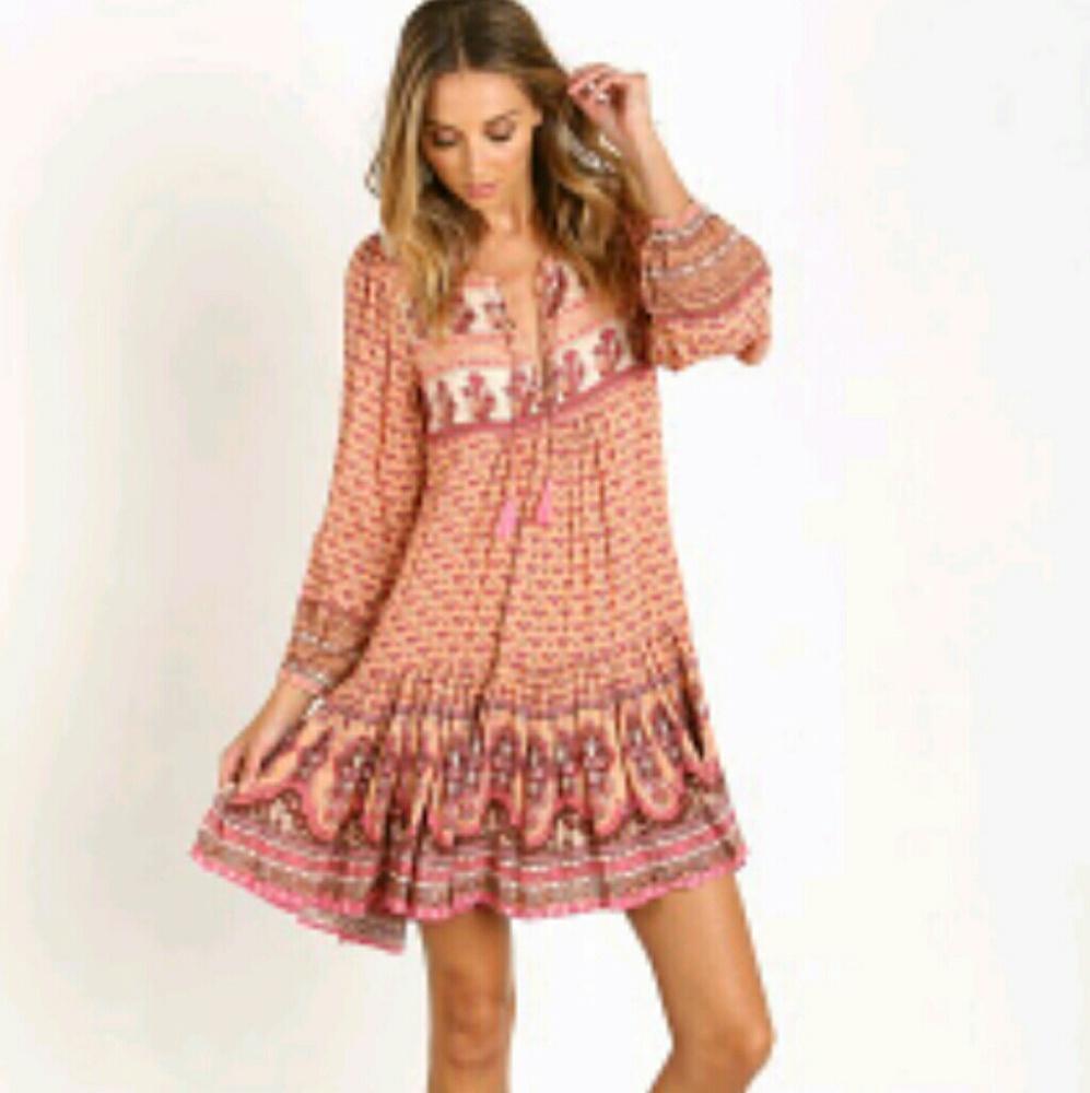 Spell Sunset Road Mini Dress